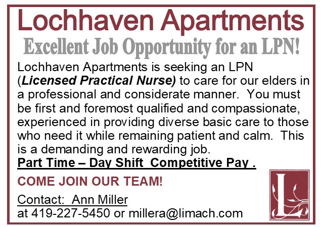 Lochhaven want ad 3